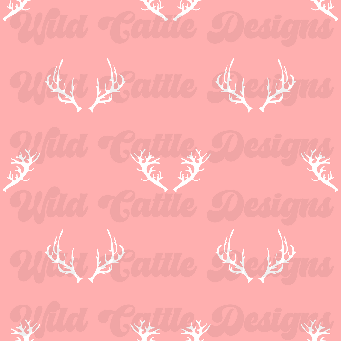 Let’s go hunting pink seamless