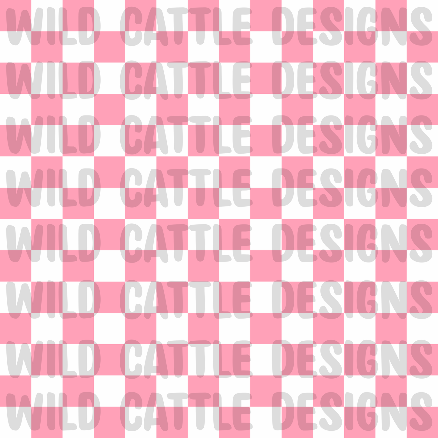 Pink fishing checkers