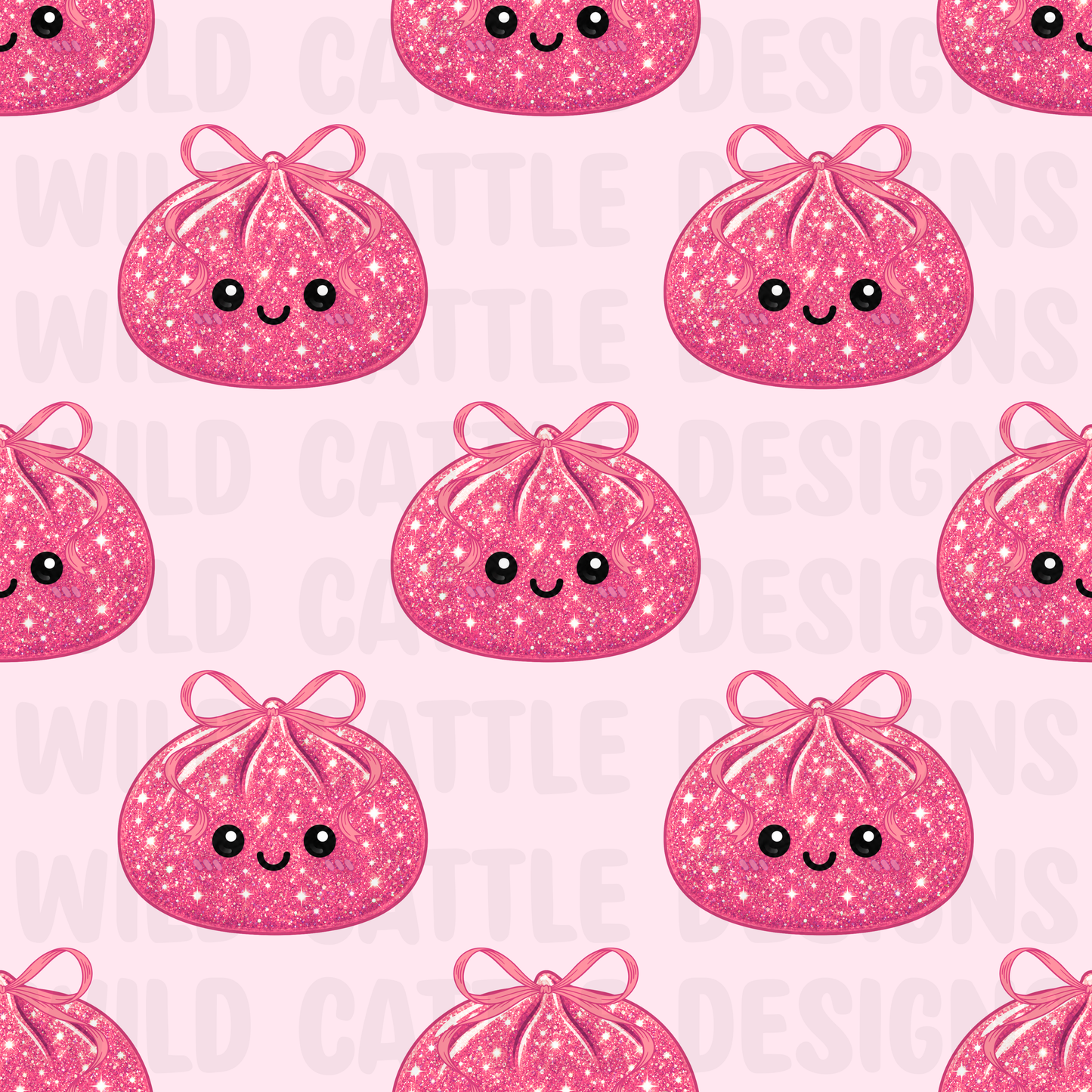 Pink Glitter squish