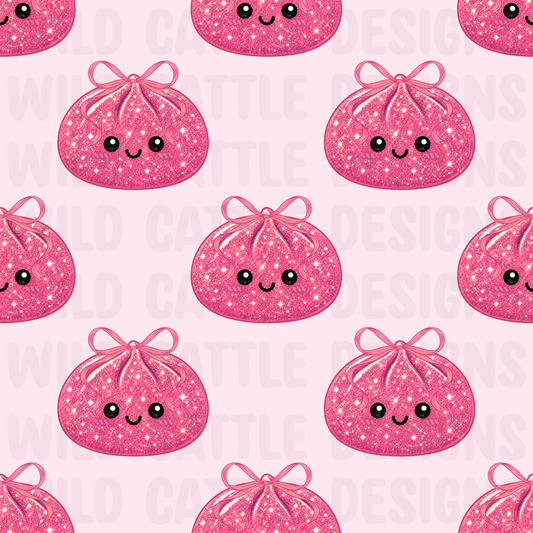 Pink Glitter squish