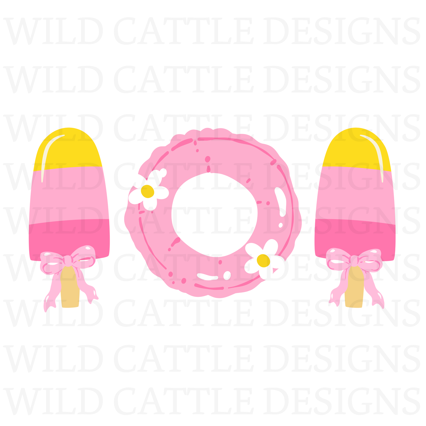 Pink summer days png