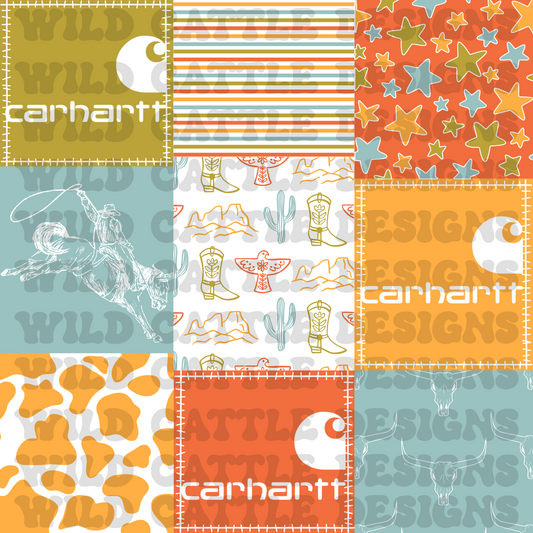 Playful Western Patchwork