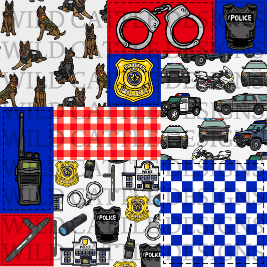 Police patchwork