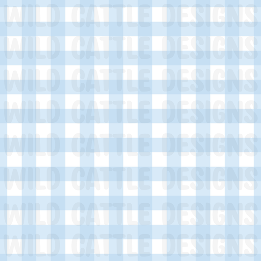 Precious boys blue plaid