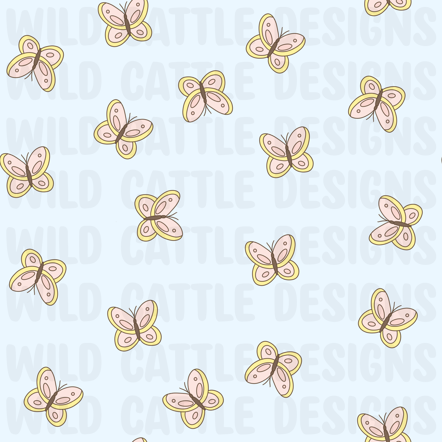 Precious girls butterflies