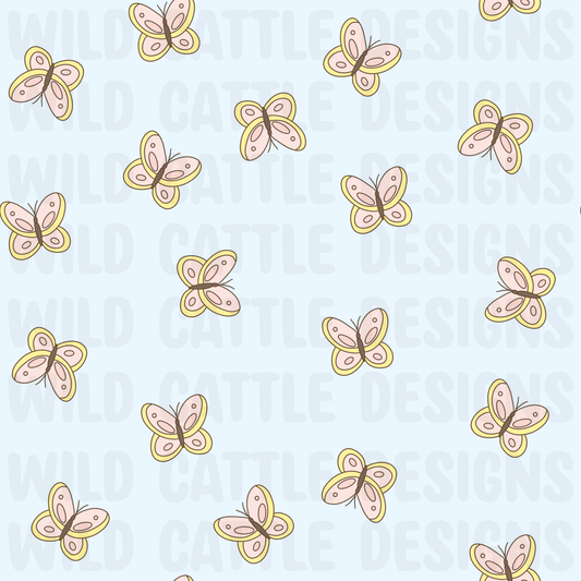 Precious girls butterflies