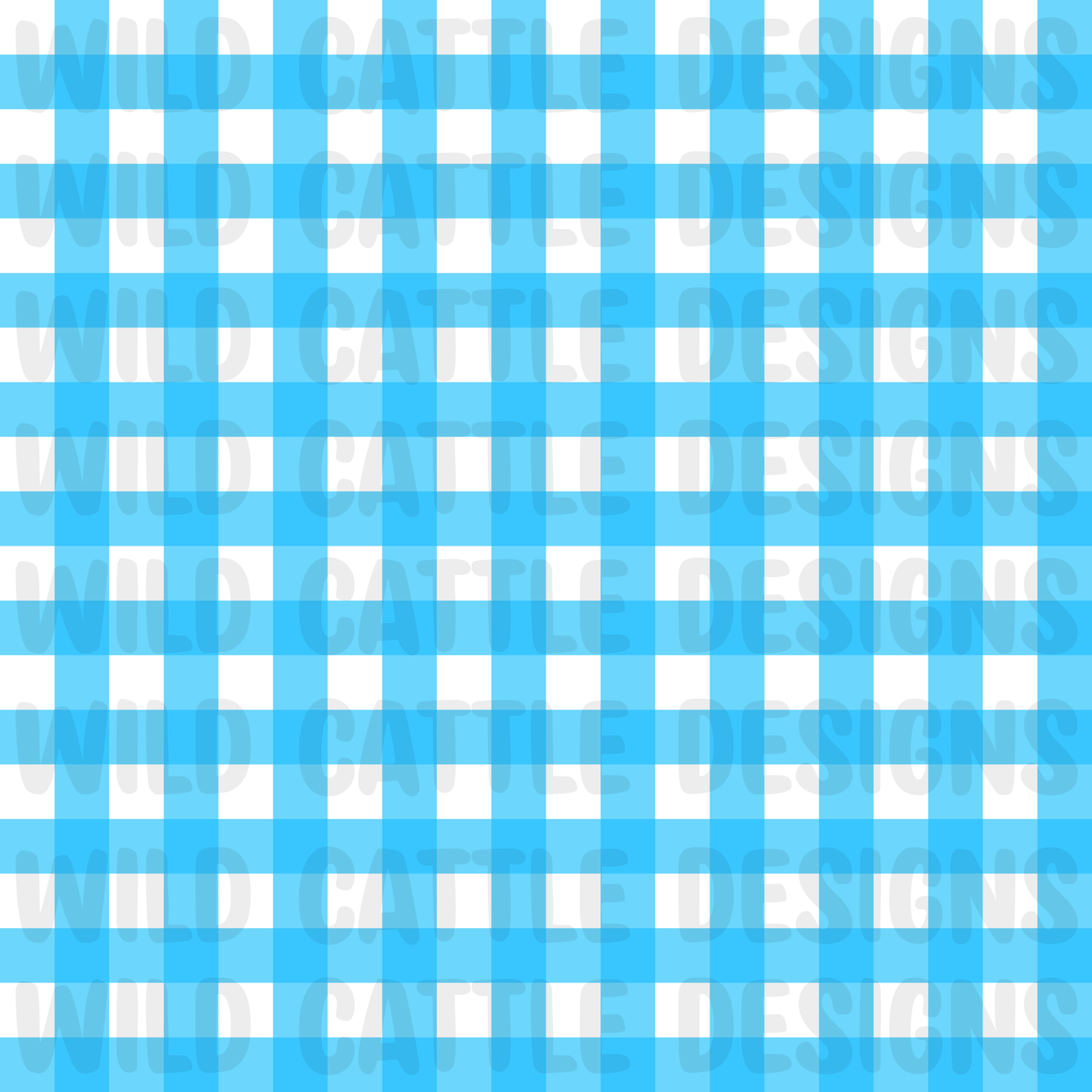 Preppy fruit blue plaid