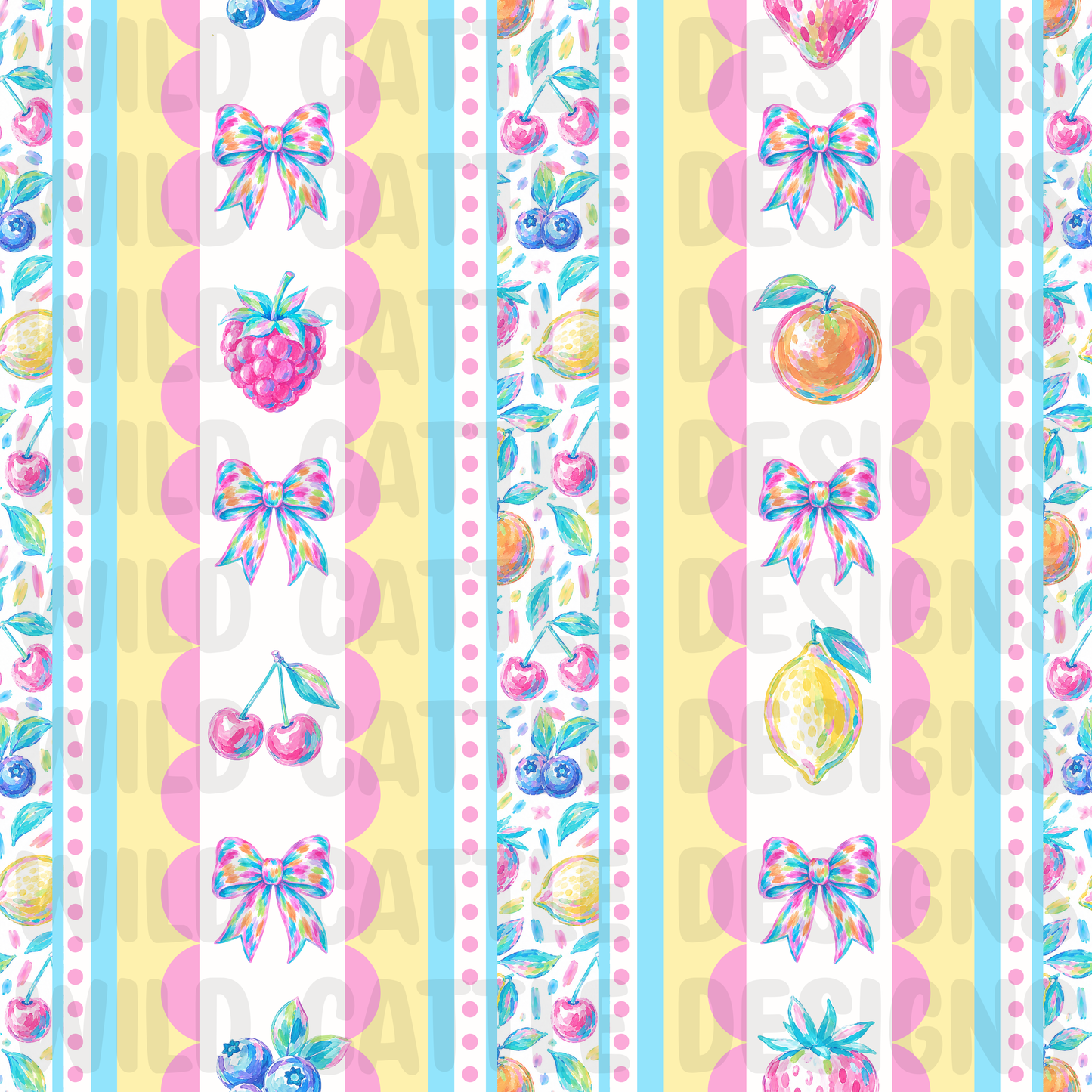 Preppy fruit stripes