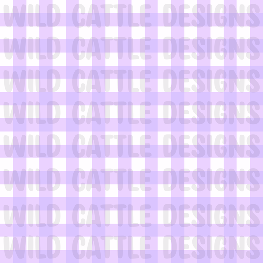 Preppy purple seaside plaid