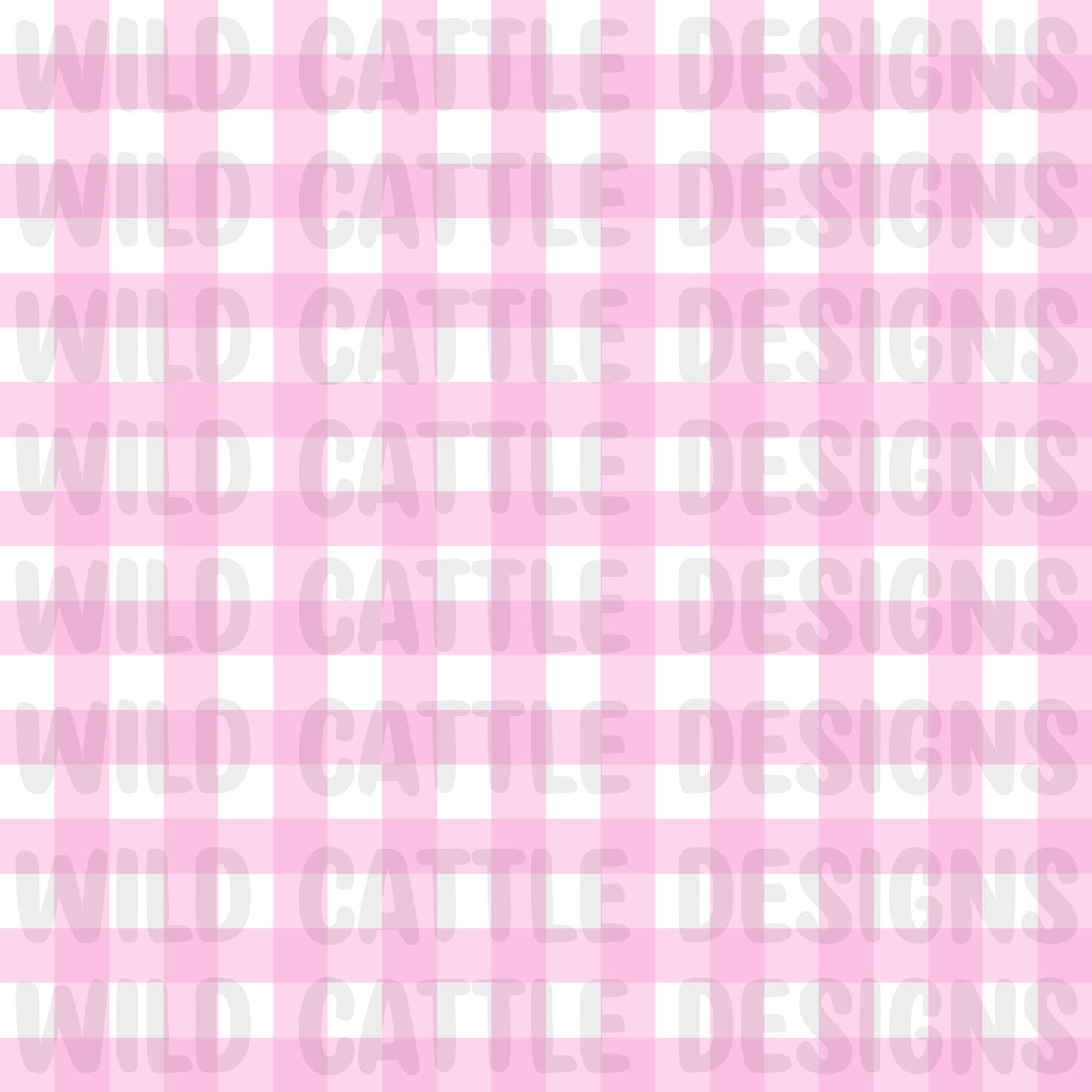 Preppy seaside pink plaid