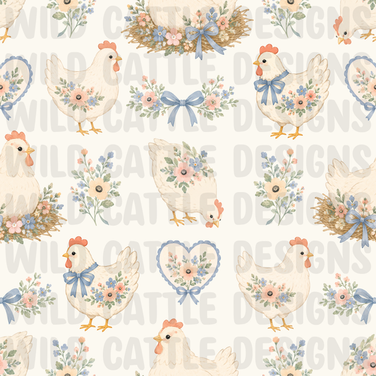 Pretty chickens
