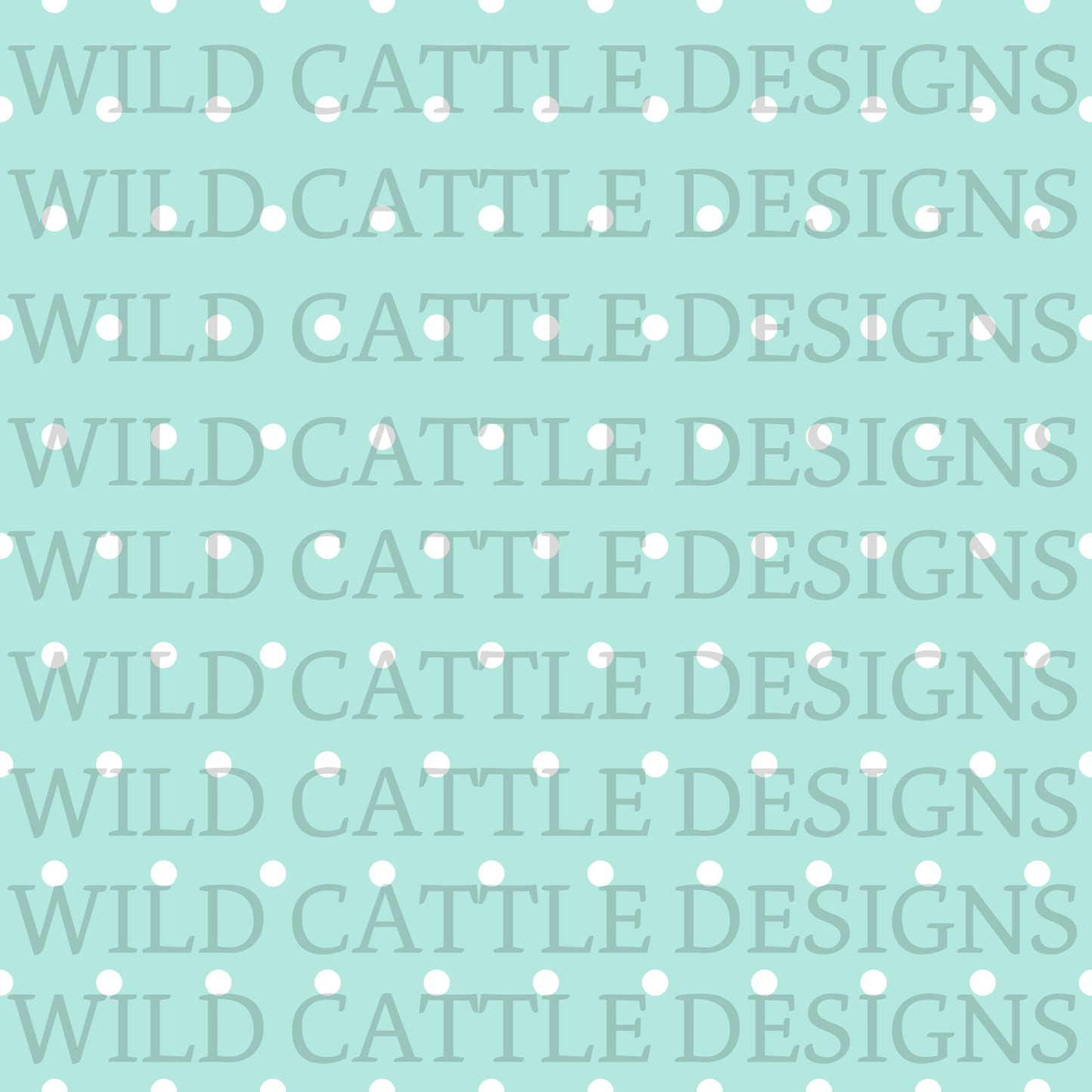 Pretty cat dots seamless