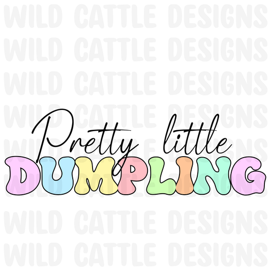 Pretty little dumpling png
