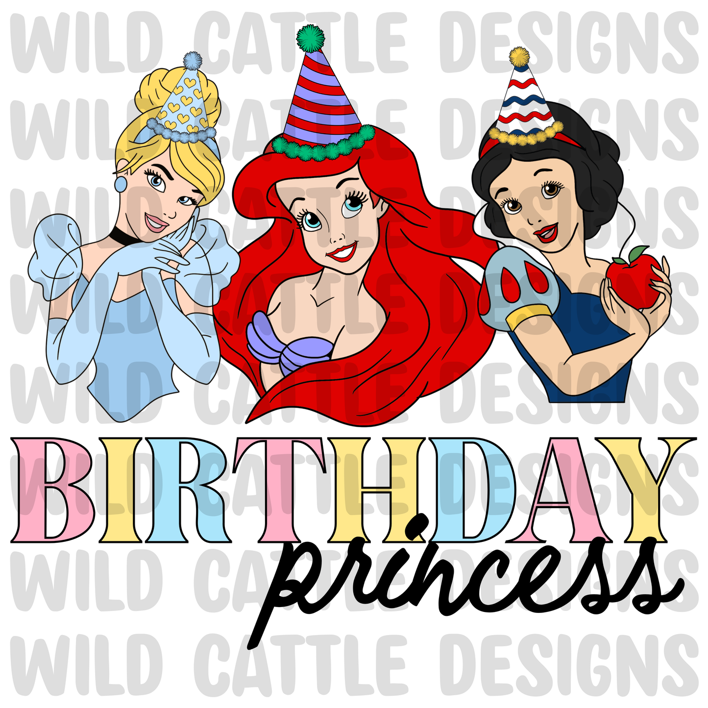 Birthday Princesses png