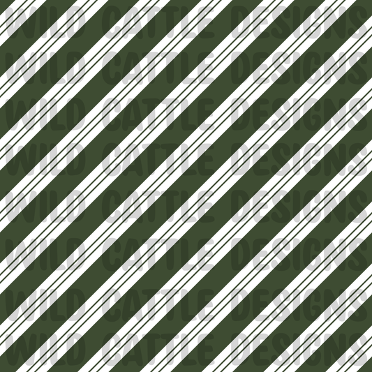 Princess Christmas stripes