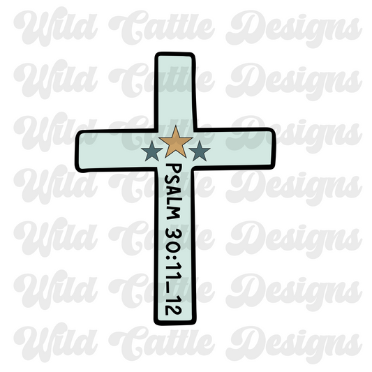 Psalm30 blue png