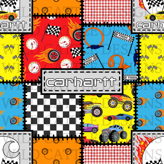 Racecar patchwork