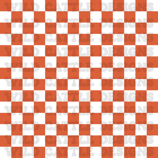 Race car red check seamless