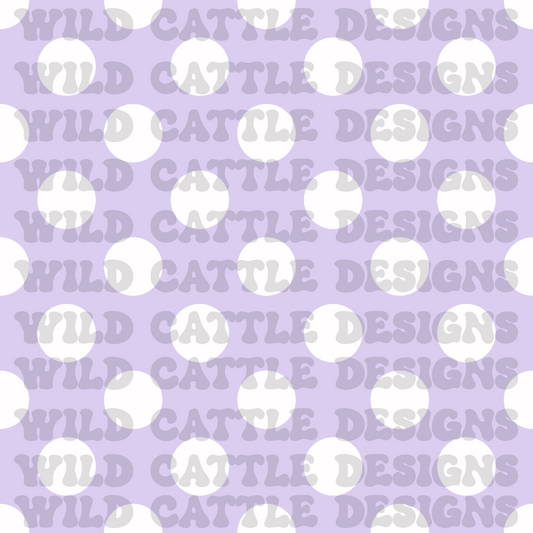 Rach purple dot seamless