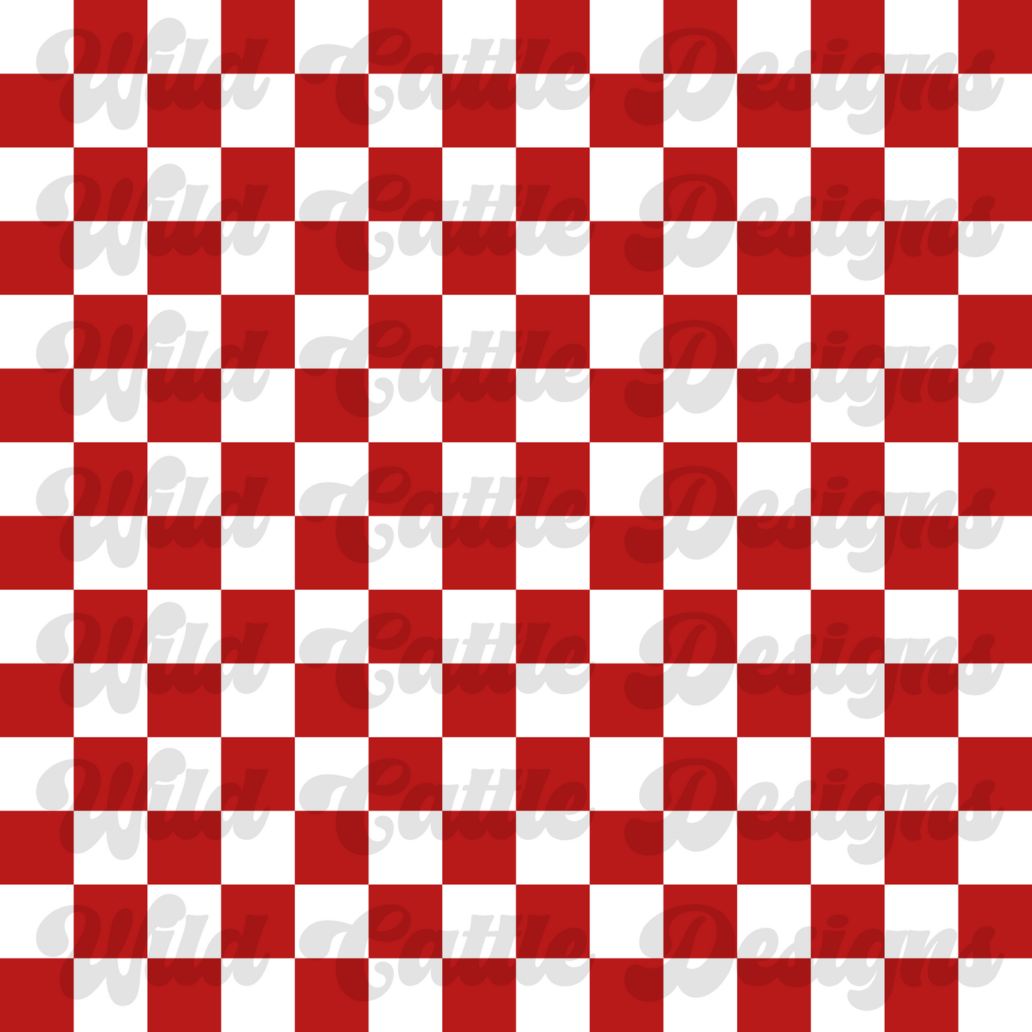 red checker seamless