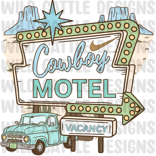 Route 66 Cowboy PNG