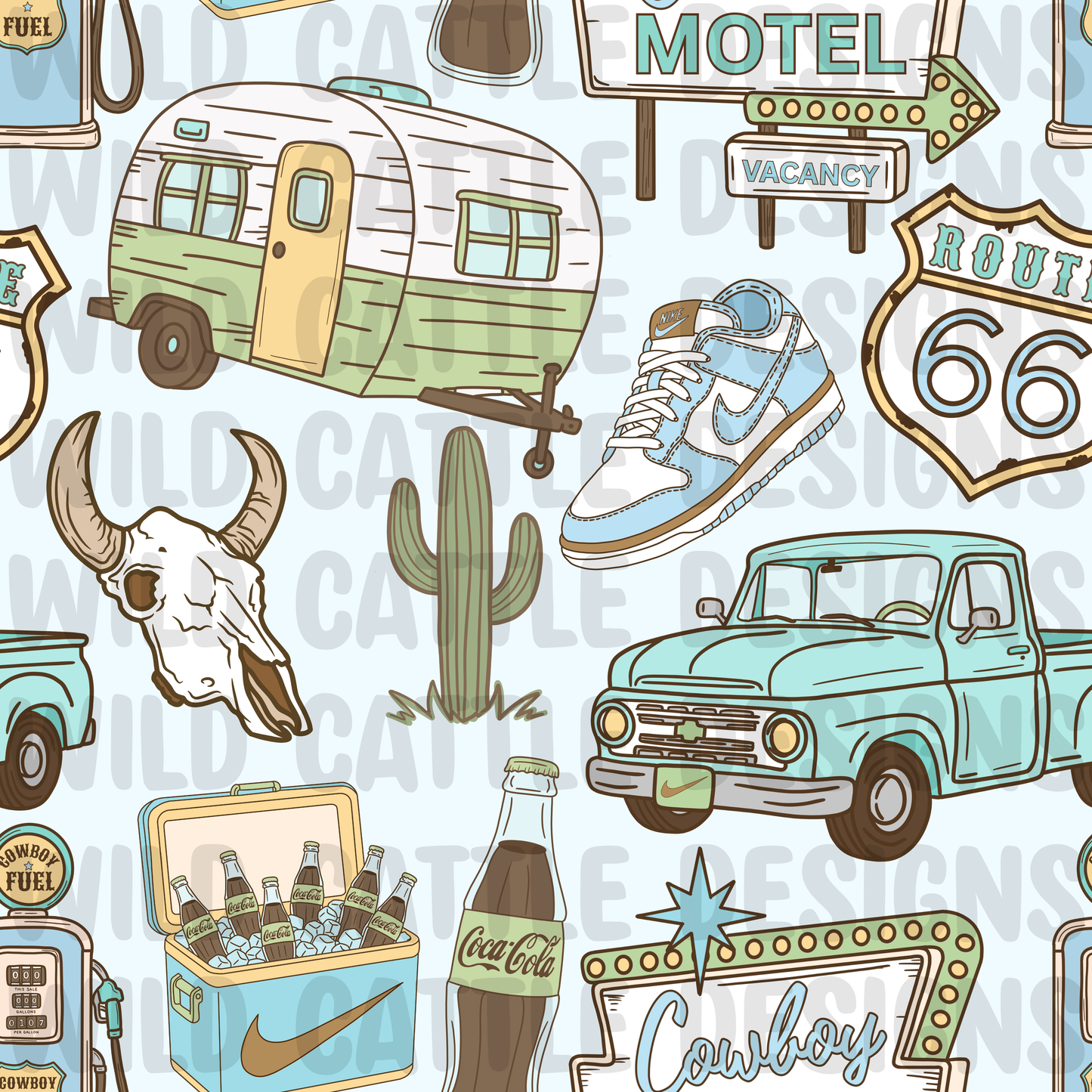 Route 66 Cowboy checkmark
