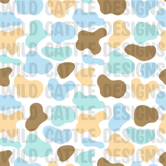 Route 66 Cowboy Cowprint