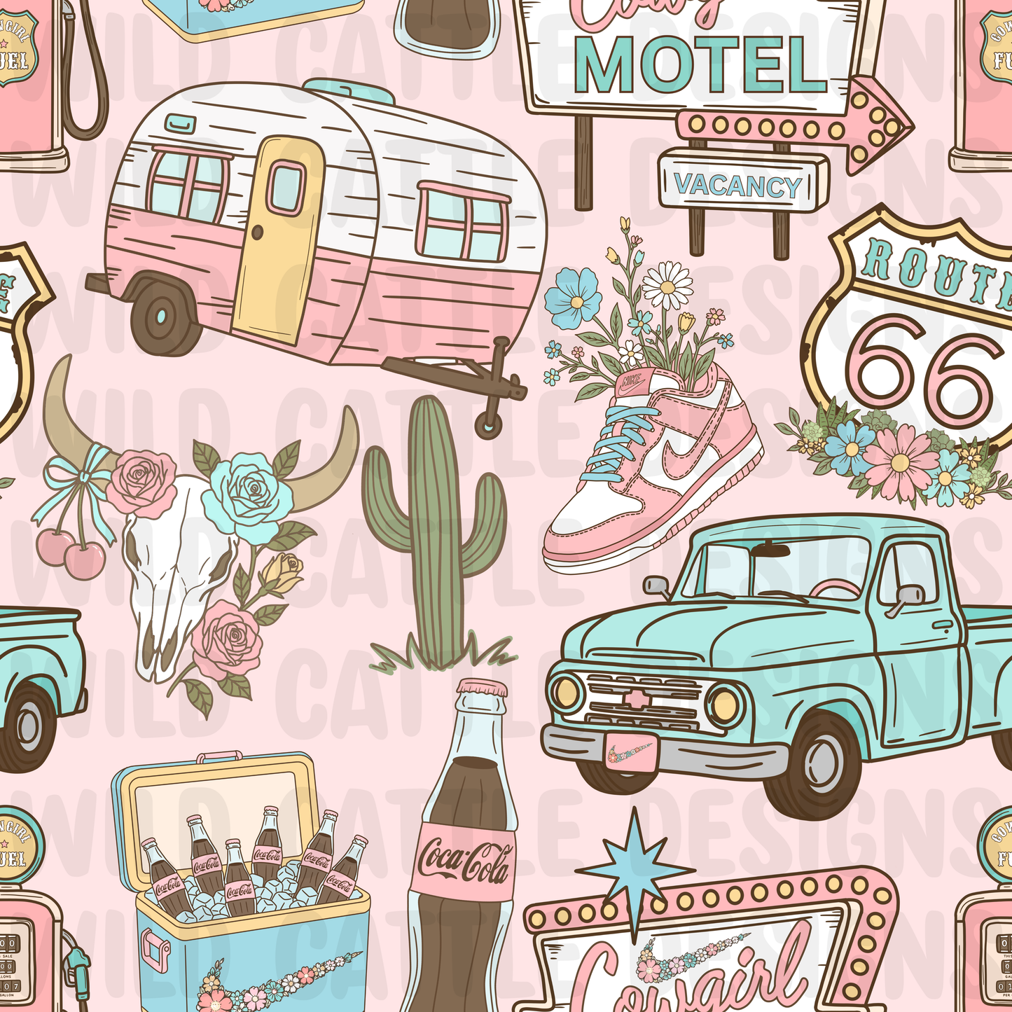 Route 66 Cowgirl checkmark