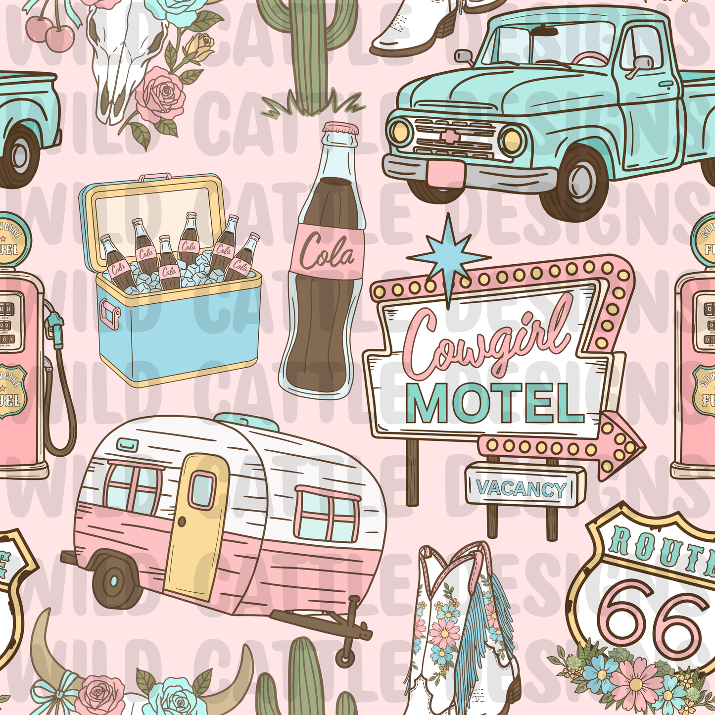 Route 66 Cowgirl