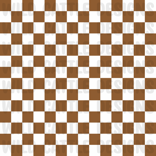 Rustic cowboy checks