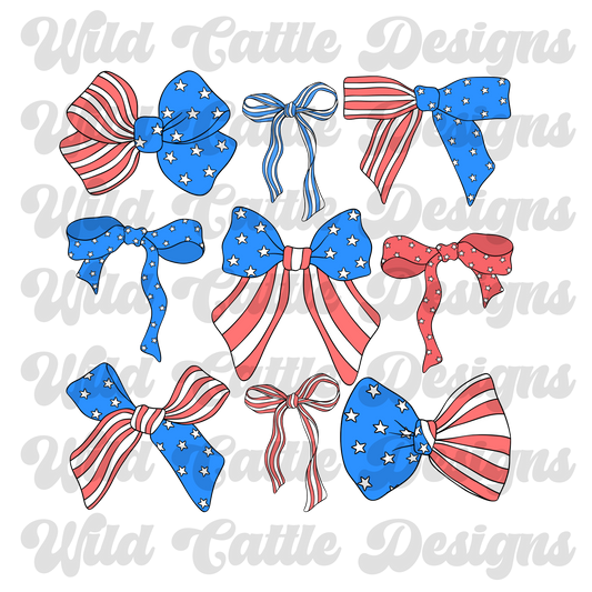 RWB bows png