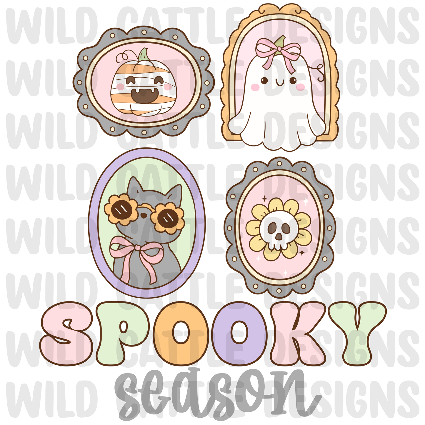 Spooky cutie frames png
