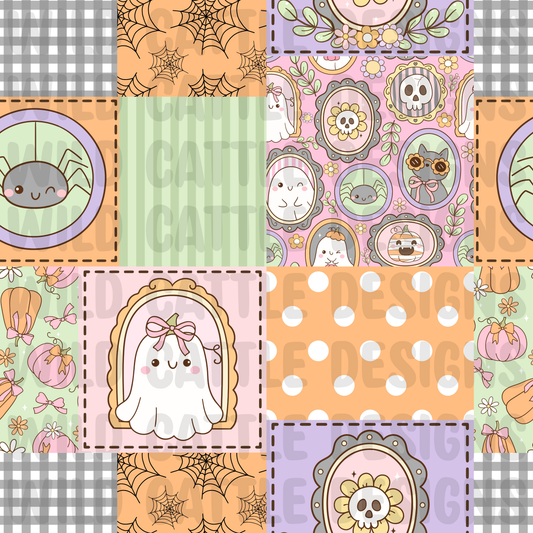 Spooky cutie patchwork