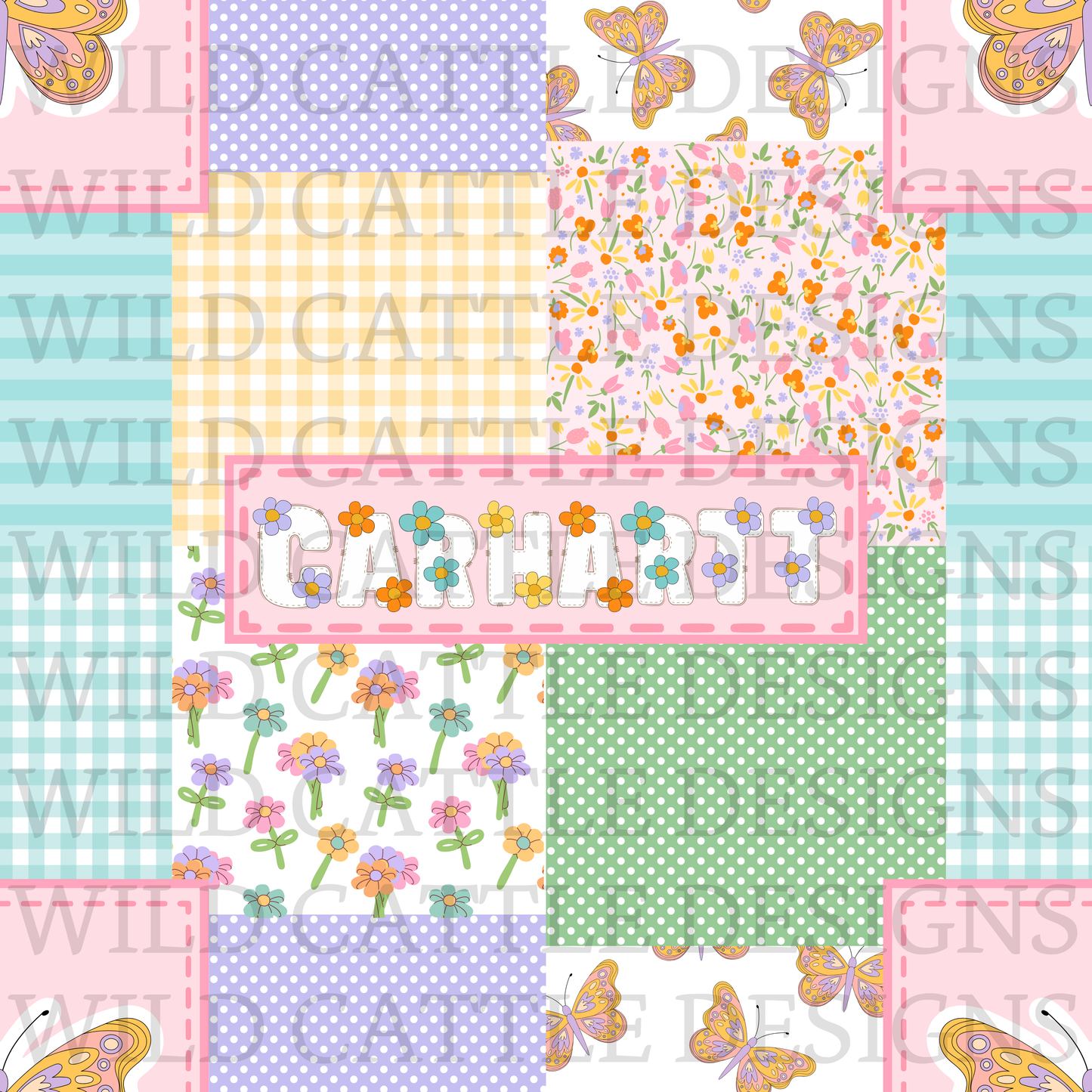 Springtime patchwork