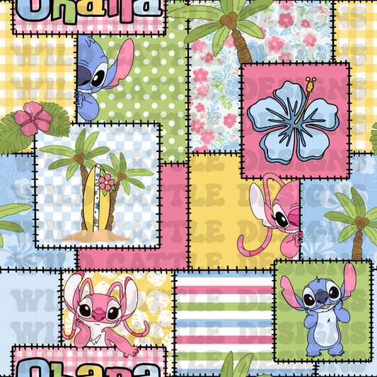 Stitching patchwork