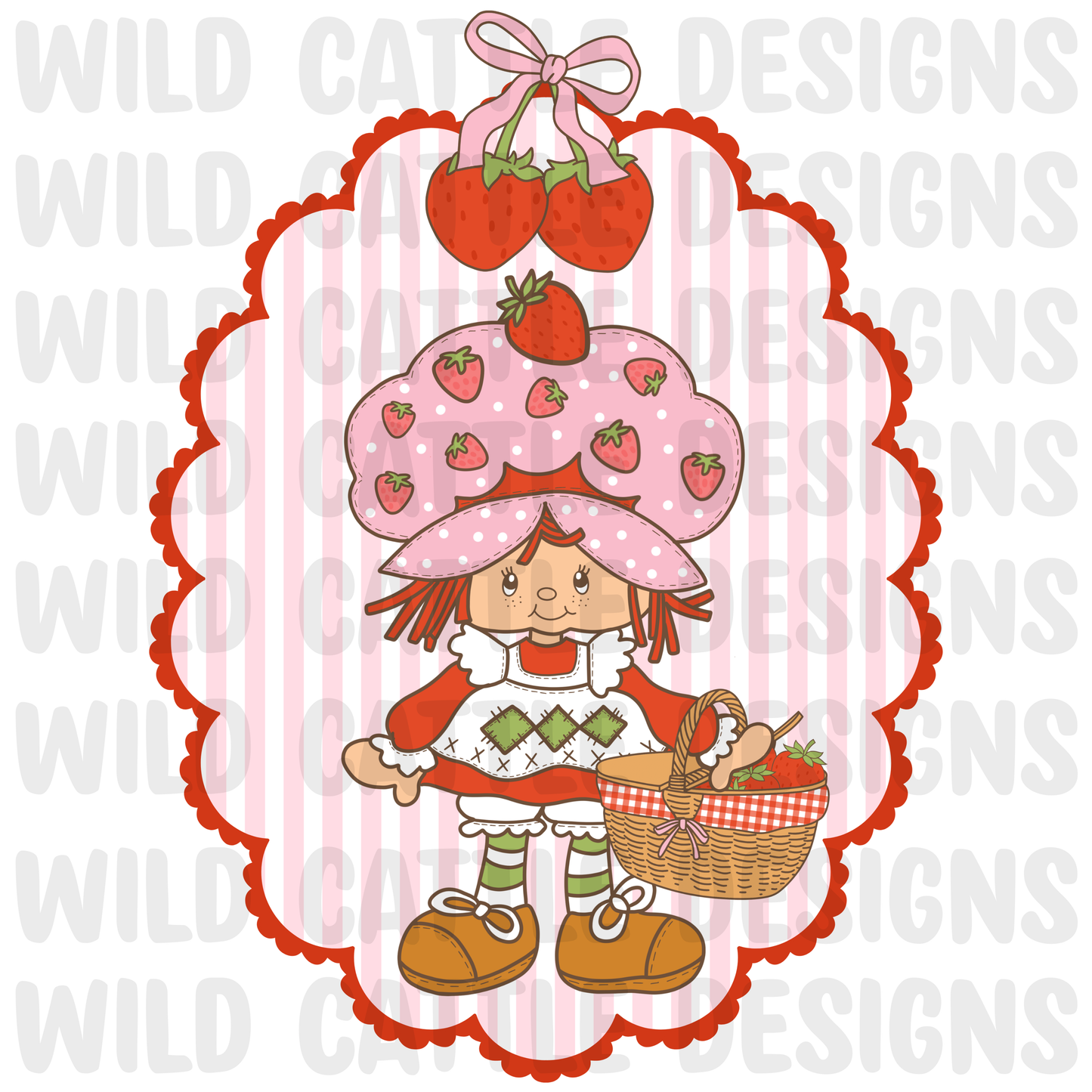 Strawberry girl png
