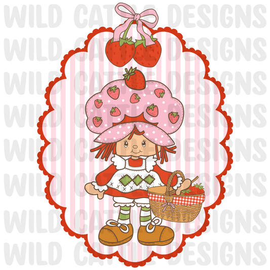 Strawberry girl png