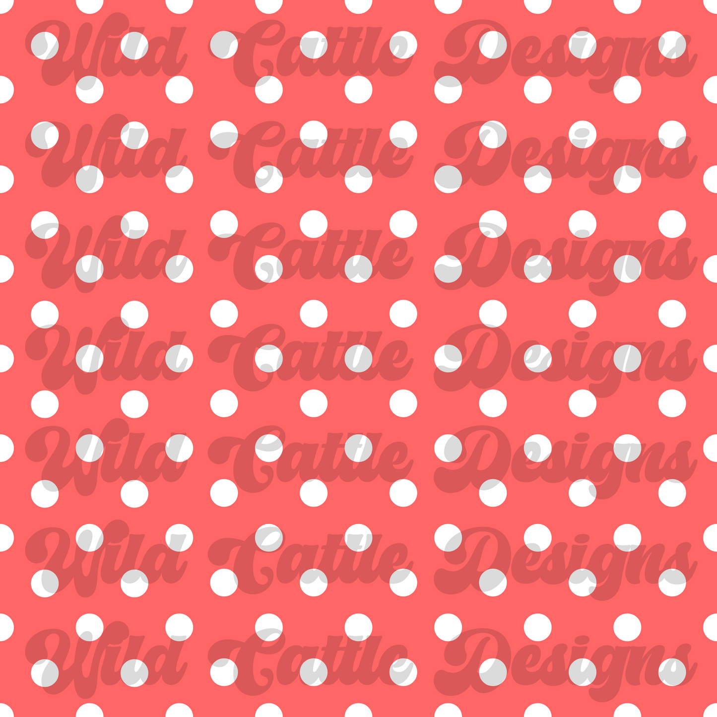 summer watermelon dot seamless