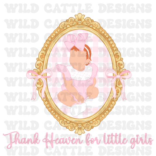 Thank Heaven for little girls redhead png