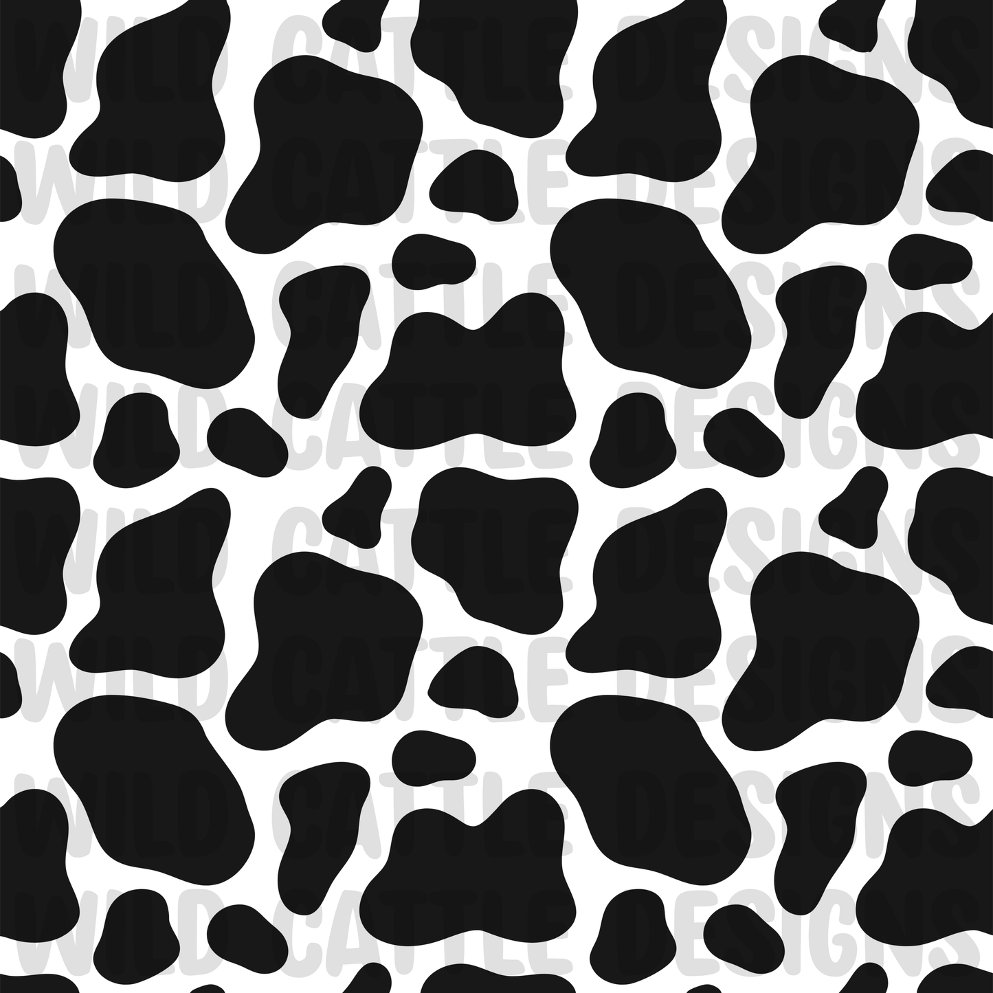 Toy birthday cowprint