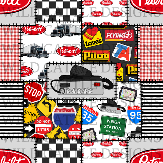 Trucker patchwork