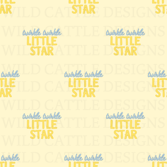 Twinkle star seamless