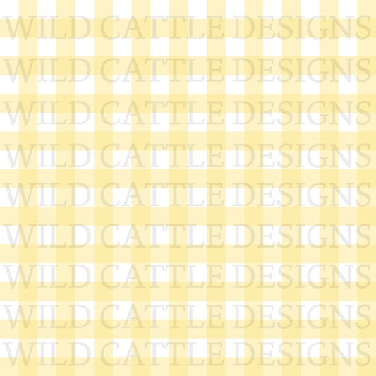 Twinkle star yellow plaid