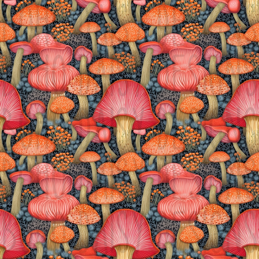 Coral Mushies Seamless