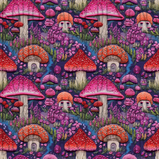 Cottage Mushies Seamless