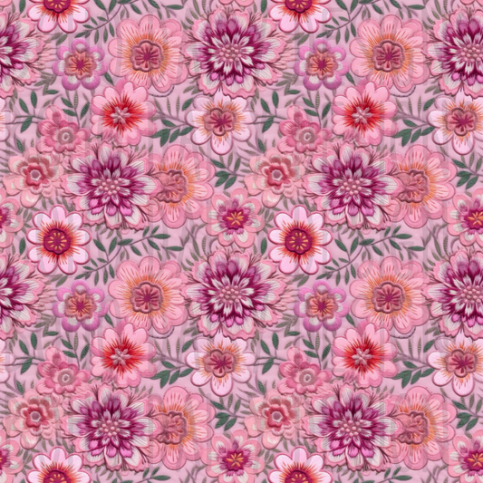 Pink Florals Seamless