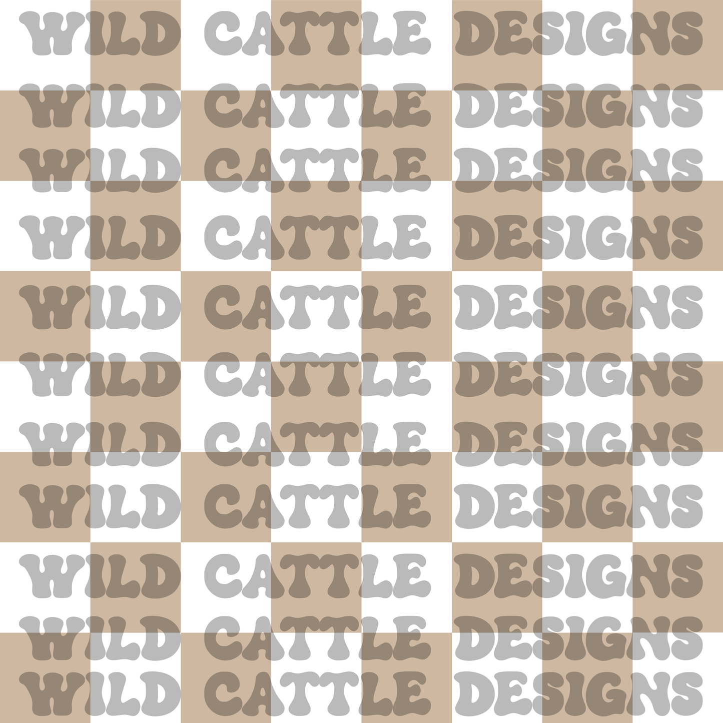 Valentine cowboy checks seamless