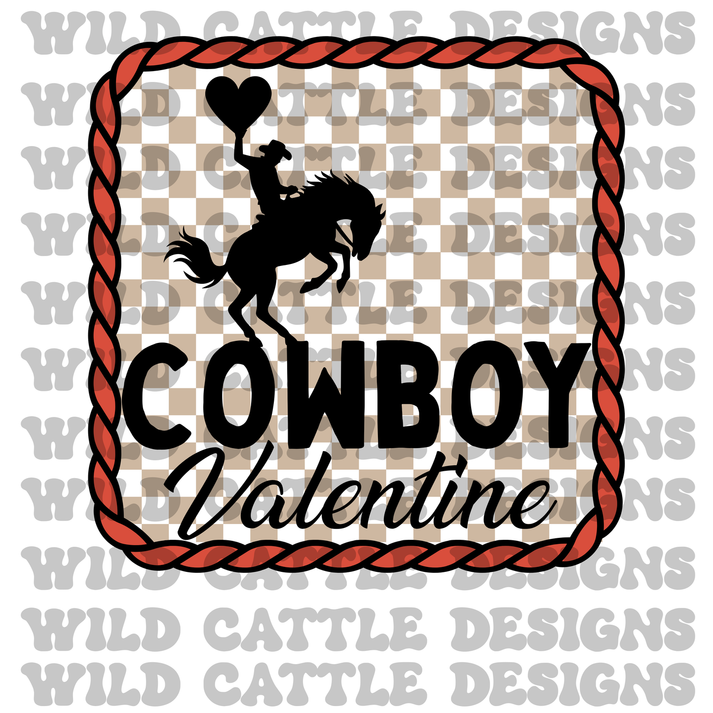 Valentine cowboy png