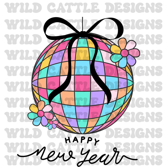 Vibrant new year png