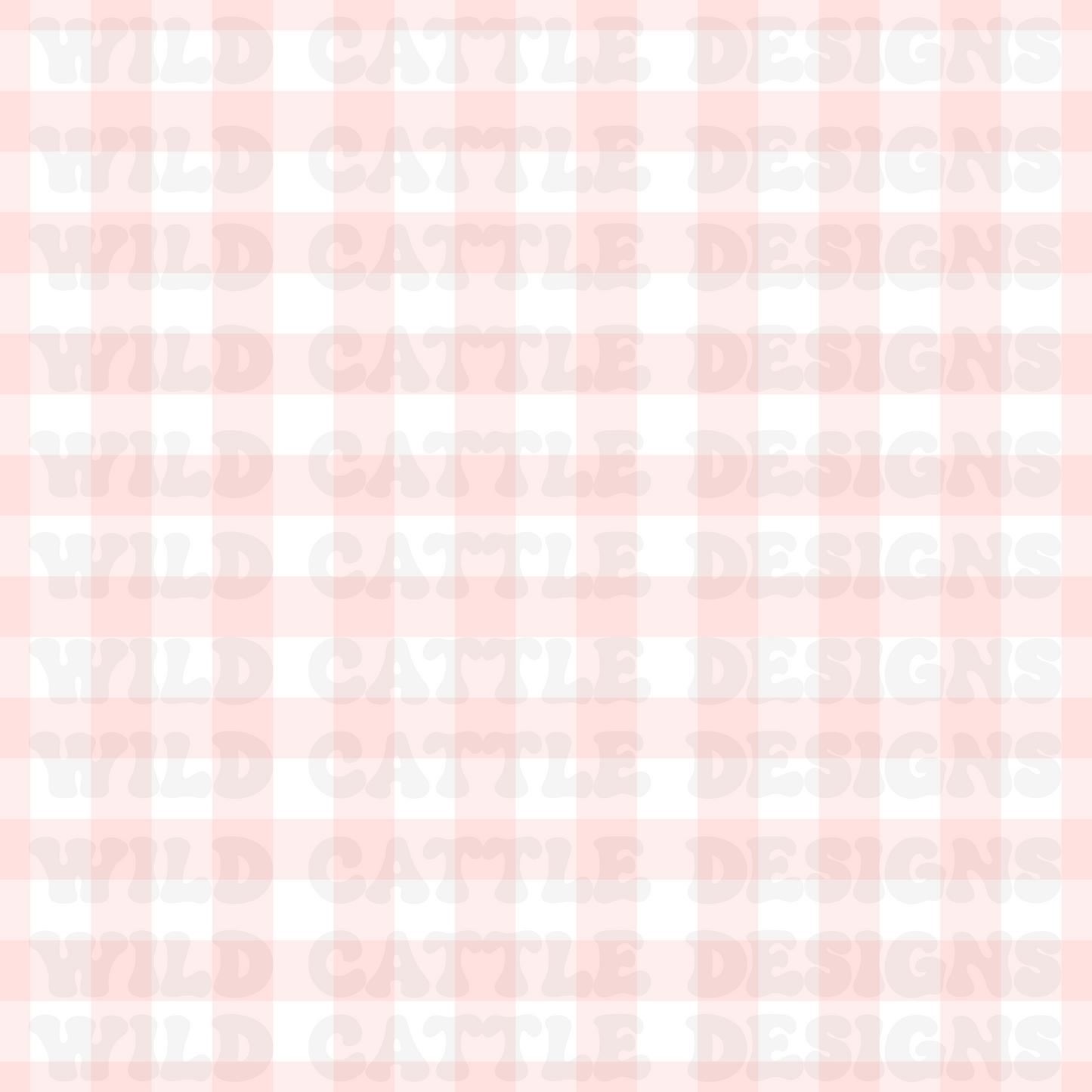 Vintage babydoll plaid seamless
